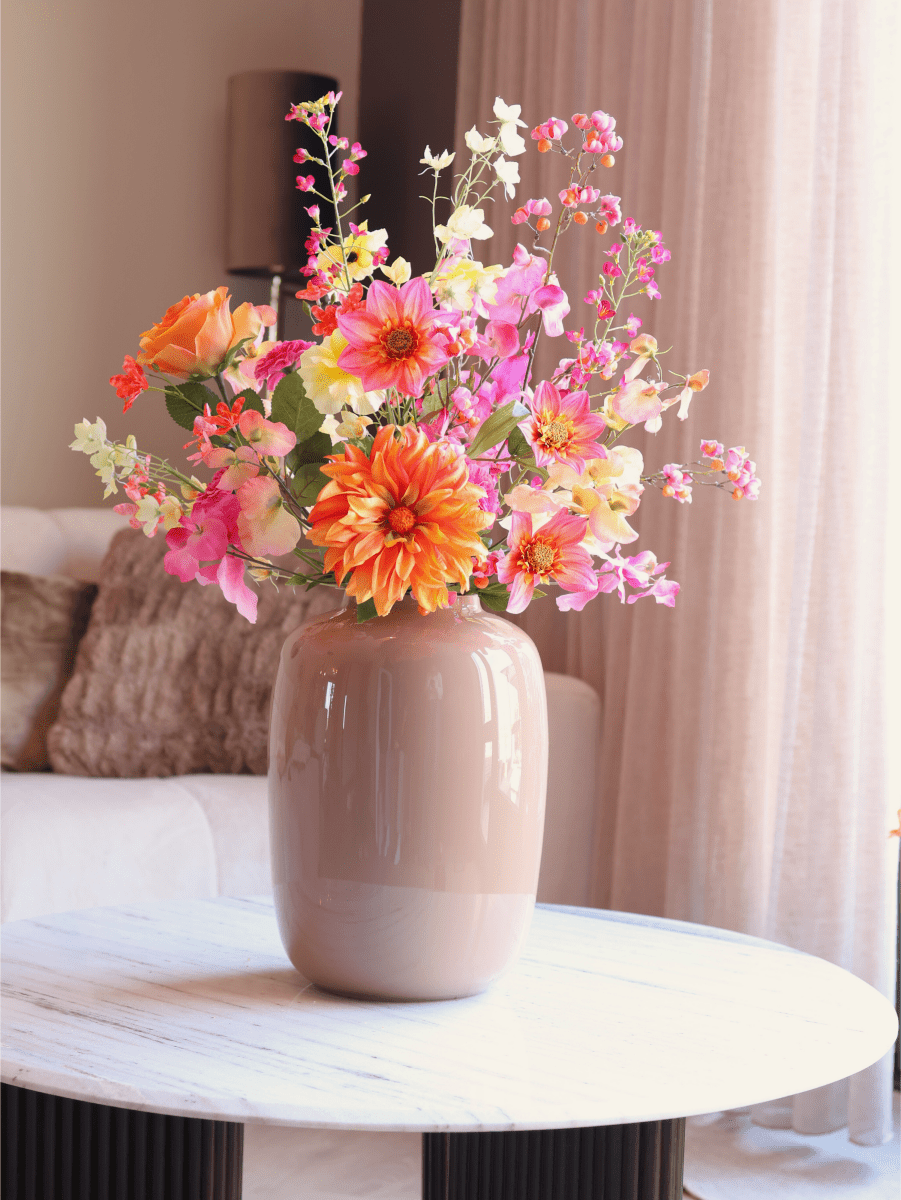 Kunstbloemen boeket Madrid