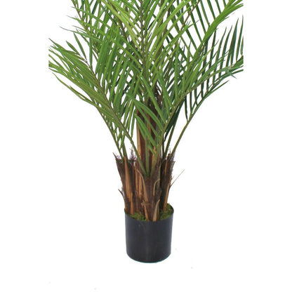 Kunstpalm 180 cm, onderhoudsvrij, altijd groen, ideaal voor huis of kantoor, hypoallergeen en volledig aanpasbaar.