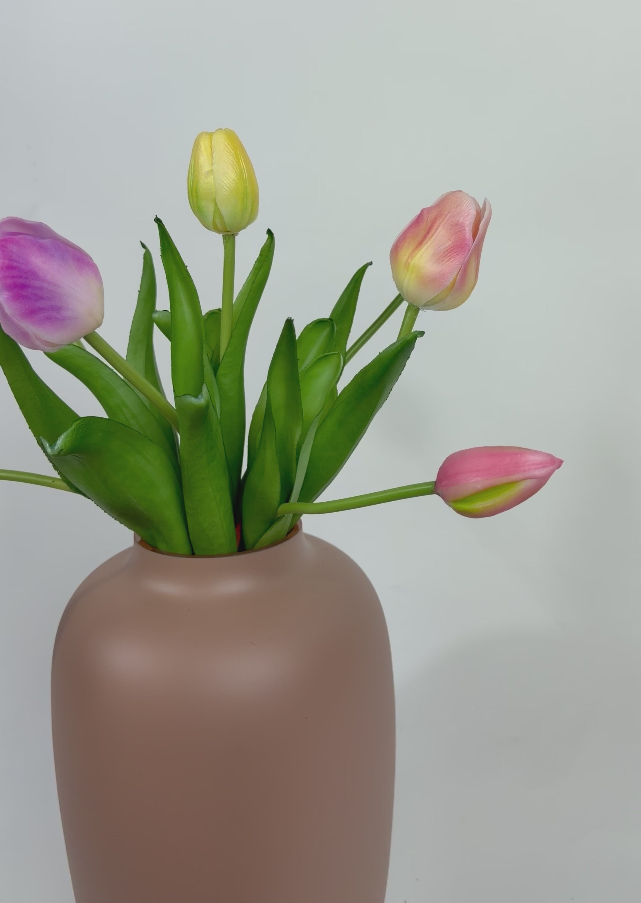 Kunsttulpen 7 stuks gemengd
