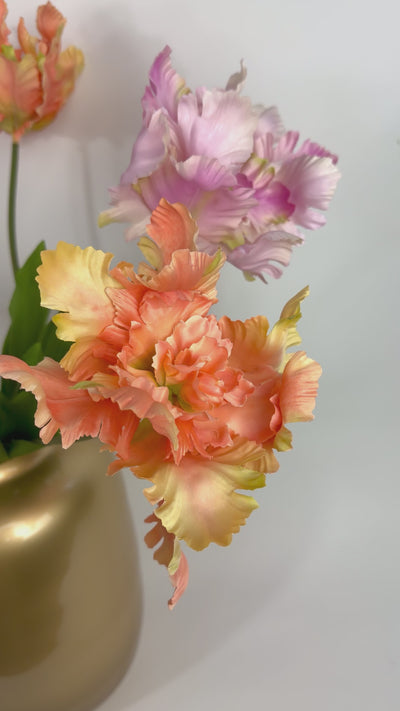 Kunsttulpen papagaai 7 stuks gemengd