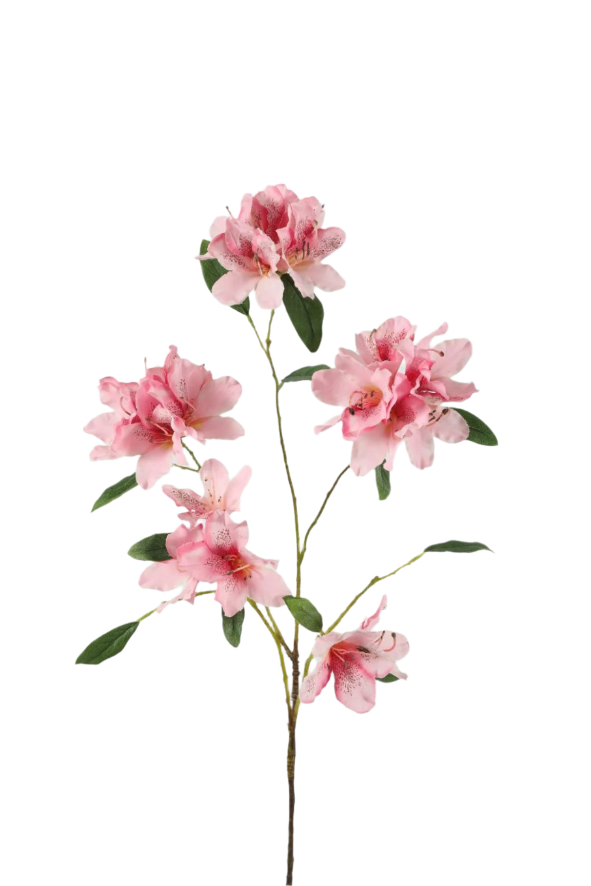 Rhododendron roze kunstbloem 94 cm – perfect voor een kunstbloemen boeket of los in de vaas met zijden bloemen.