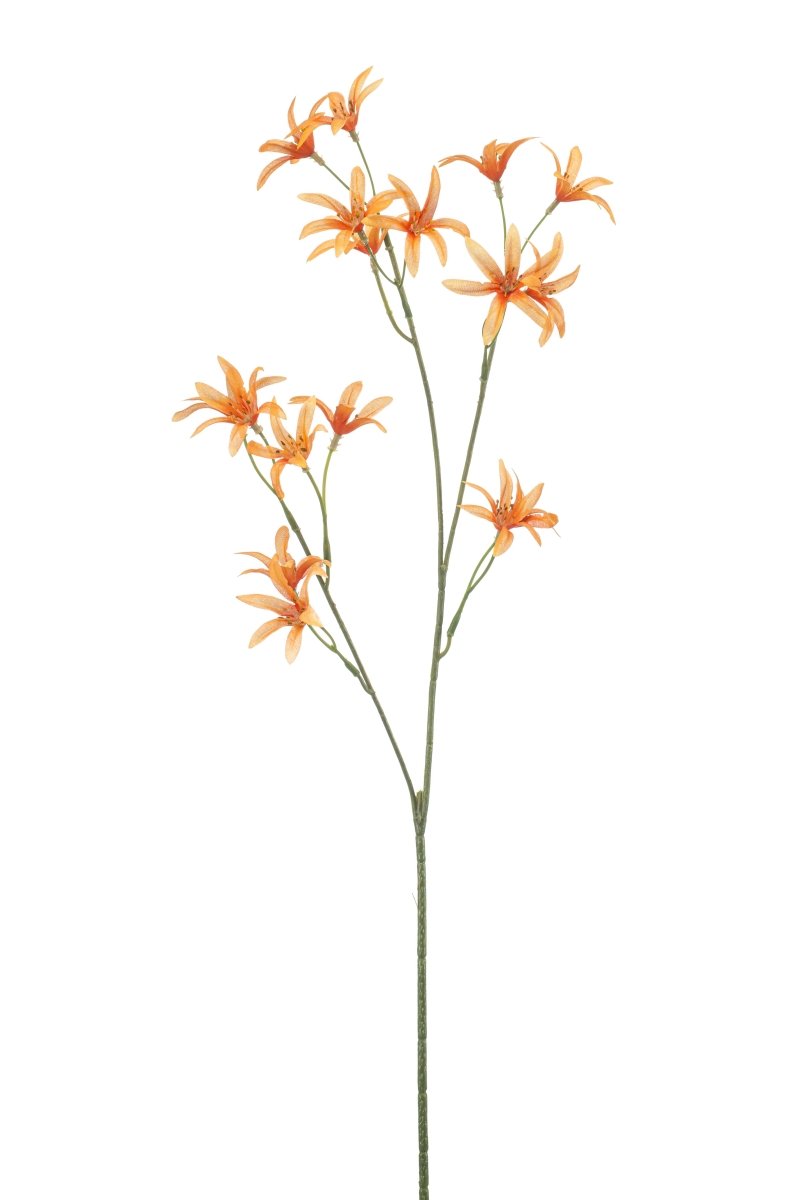 Tweedia oranje kunstbloem 69 cm
