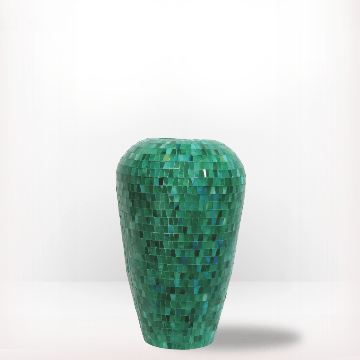 Vaas mozaïek groen